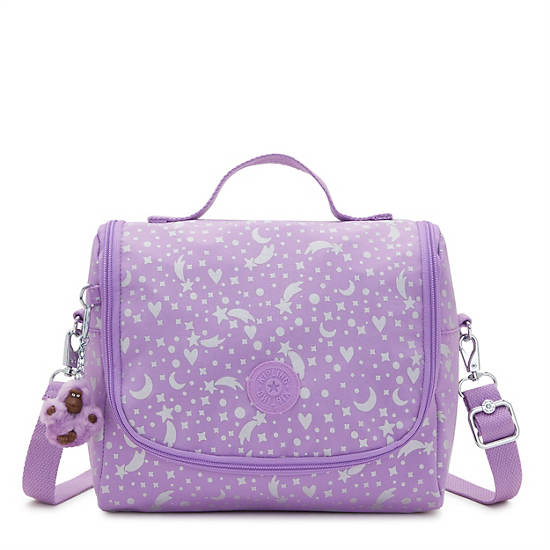 Kipling New Kichirou Printed Lunch Bag Vesker Lilla | NO 1280KO